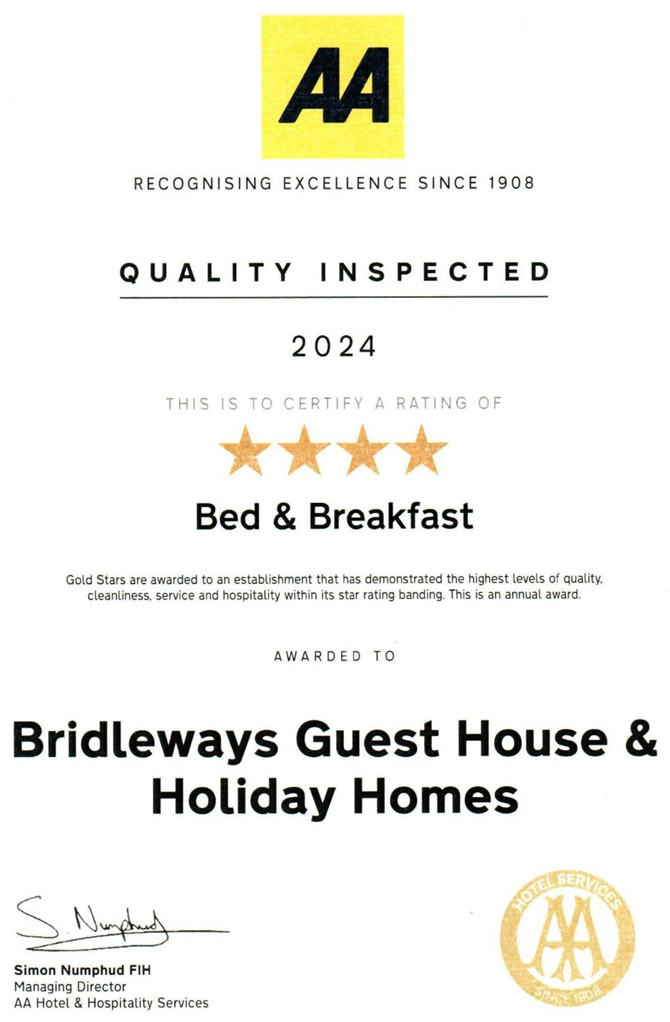 Bridleways Guesthouse & Holiday Homes 맨스필드 외부 사진